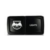 CH4X4 Rocker Switch V2 Military Lights Symbol 23- Blue Led view 1
