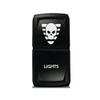 CH4X4 Rocker Switch V2 Military Lights Symbol 22- White Led view 1