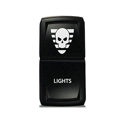 CH4X4 Rocker Switch V2 Military Lights Symbol 22- Blue Led