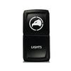 CH4X4 Rocker Switch V2 Military Lights Symbol 26- Green Led view 1