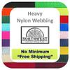 Tapecraft Heavy Nylon Webbing Available in , 5/8, , 1, 1  and 2 Widths. in Lots of 1 Yard, 5 Yards, 10 Yards, 20 Yards and 50 Yards. (I/2" Florescent Pink, 50 Yards) view 1