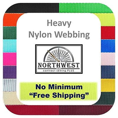 Tapecraft Heavy Nylon Webbing Available in , 5/8, , 1, 1 and 2 Widths. in Lots of 1 Yard, 5 Yards, 10 Yards, 20 Yards and 50 Yards. (I Brown, 50 Yards)