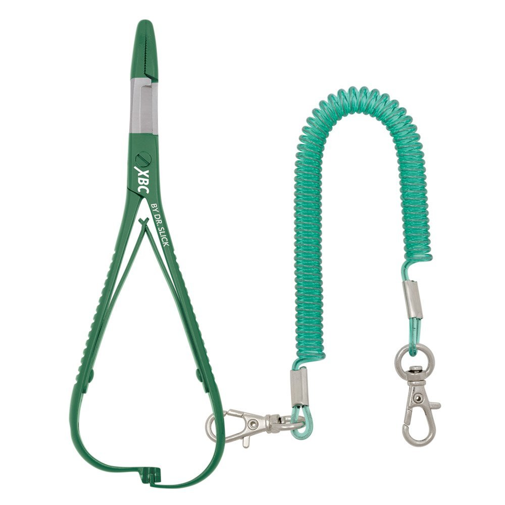 Dr. Slick XBC Mitten Scissor Clamp, 5", Green, Straight (NEW)