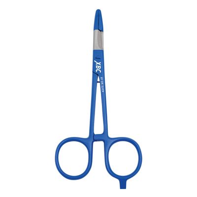 Dr. Slick Scissor Clamp, 5", Blue, Straight (NEW)