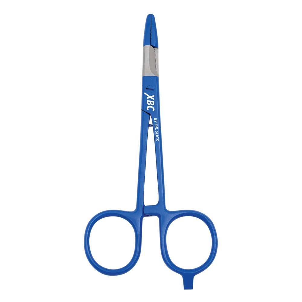 Dr. Slick Scissor Clamp, 5", Blue, Straight (NEW)