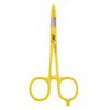 Dr. Slick Scissor Clamp, 5", Yellow, Straight (NEW) view 1