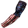 B-Driven Premium Pro-Fit Sports Compression Arm Sleeve (Single) Patriotic Designs Baseball Arm Sleeves - Men Women Youth view 1