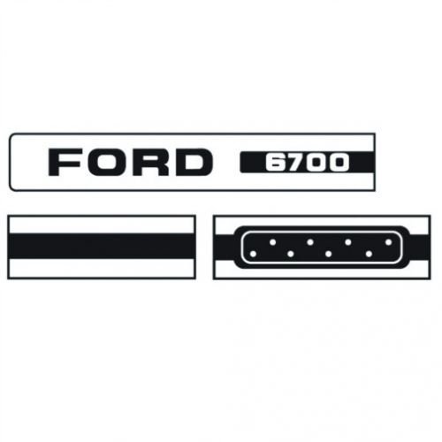Decal Set 6700 1975-81 Vinyl fits Ford 6700