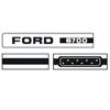 Decal Set 6700 1975-81 Vinyl fits Ford 6700 view 1