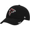 47 Women's Black Atlanta Falcons Miata Clean Up Primary Adjustable Hat view 1