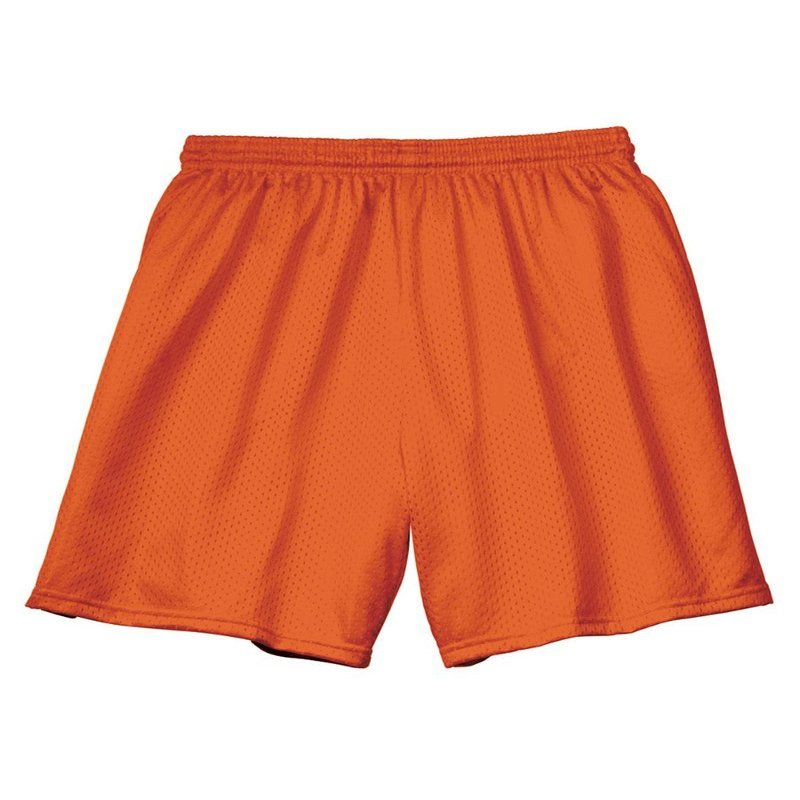 A4 N5293 - Adult 7" Inseam Lined Tricot Mesh Shorts