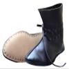 Allbeststuff Medieval Leather Shoe Ankle Length Brown, Natural Leather OR Black Renaissance Shoes ABS (Black, 12) view 1