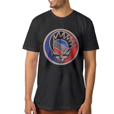 Nobee Men's Ween Skull Logo T Shirt Black
