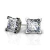 skyjewels 1/5 carats Diamond Ear Studs in 14 k Gold view 1