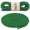 YJRVFINE Round Shoe Laces for Sneakers: Boot Hiking Athletic Dark Green Shoelaces for Men&Women 2 Pairs 51 Inch view 2