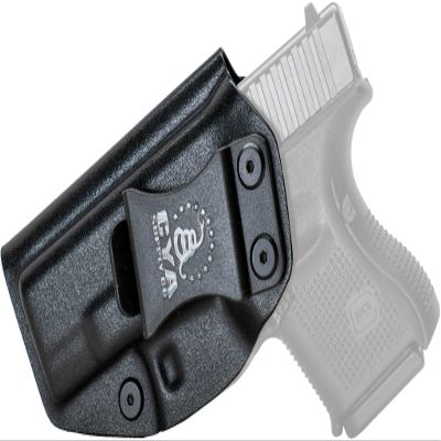 CYA Supply Co. Base IWB Concealed Carry Holster Veteran Owned Made in USA - Fits Glock 26 Gen 3-5 Glock 27/33 Gen 3-4