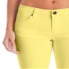 Hybrid & Company Womens Ultra Comfy Butt Lift Stretch Bermuda City Shorts with Pockets B43304 Yellow 9 view 4
