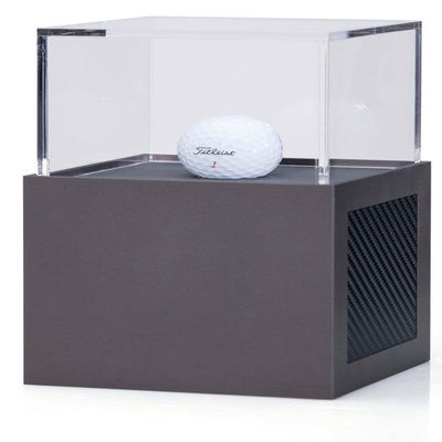 ALU Design Golf Ball Display Case - Modern Aluminum (Graphite)