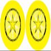 Discraft 175 Gram Ultra Star Sport Disc - 2 Pack (Yellow & Yellow)