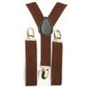 JYS Lovely Kids Boys Girls Elastic Adjustable Y-Back Suspender - Coffee view 1