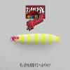 JACKALL Metal Jig Lure, Anchovy Metal, Type 3, 4.6 oz (130 g), Purple/Glow Stripe view 3