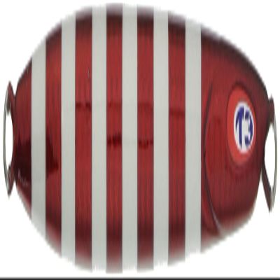 JACKALL Anchor Metal Jig Lure, Type 3, 7.1 oz (200 g), HL Red/Glow Stripe
