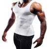 NELEUS Men's Athletic 3 Pack Compression Tank Top Dry Fit Undershirts,White,M,EUR L view 3