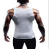 NELEUS Men's Athletic 3 Pack Compression Tank Top Dry Fit Undershirts,White,M,EUR L view 4