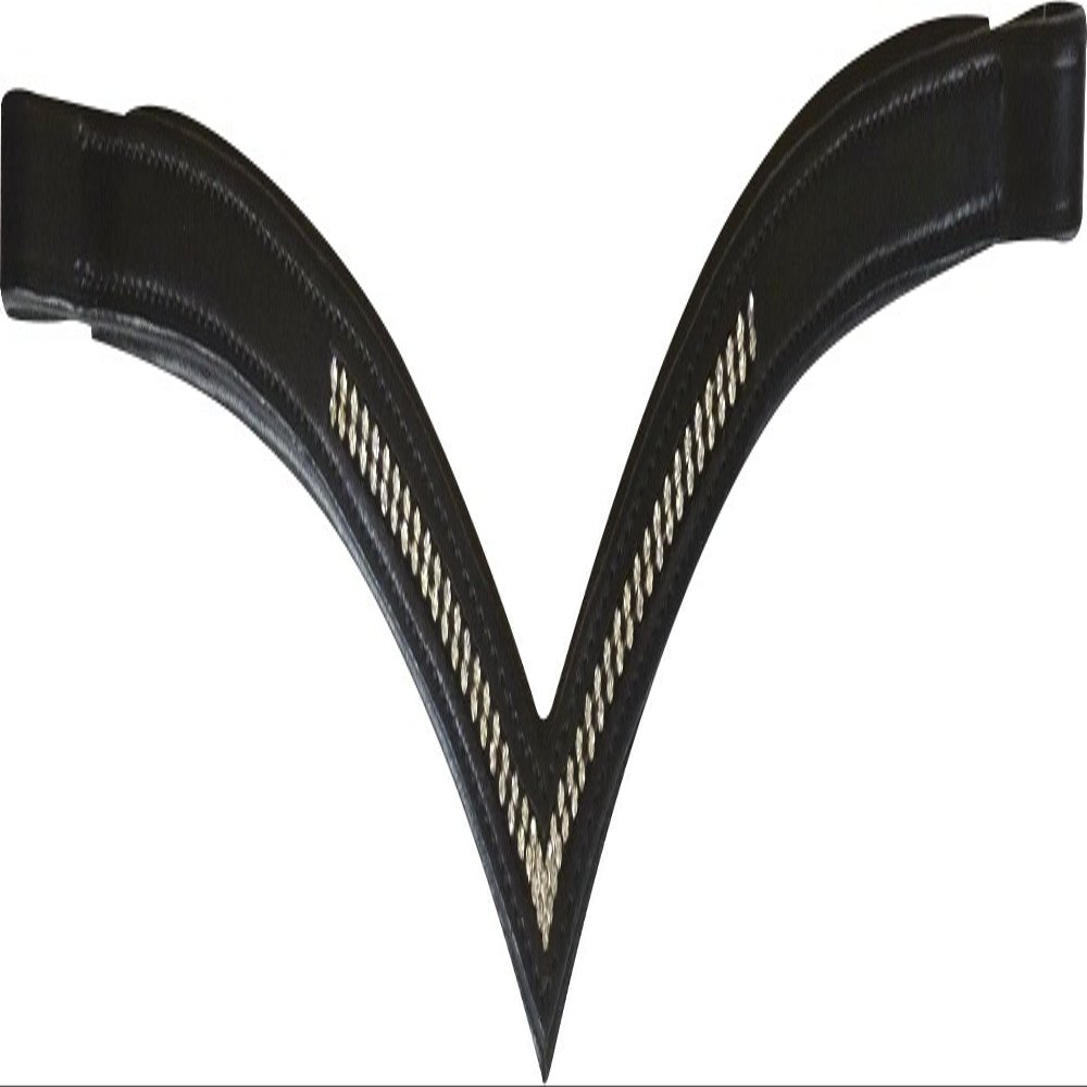 EKKIA Riding Gear Black EXCEL. BROWBAND V DIAMOND BLACK 304911302 304911302
