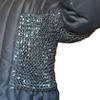 Allbeststuff Medieval Padded Cotton Gambeson with Round Riveted Chain Mail Voider ABS (Black, 49) view 4