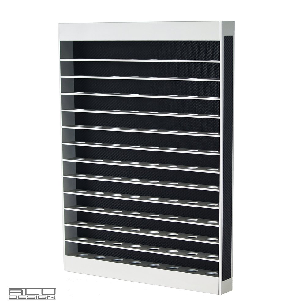 ALU Design Golf Ball Display Rack - Modern Aluminum (104 Balls)