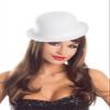 Be Wicked Derby Hat White view 1