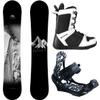 System Timeless and APX Complete Men's Snowboard Package New 2021 (163 cm Wide, Boot Size 11) view 1