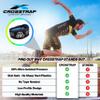 CROSSTRAP Achilles Tendon Support - Ankle Brace For Women And Men, Comfort & Bracing, Ankle Stabilizer Strap & Sprain Support, Achilles Tendonitis Relief, Kickback Straps, (Small) view 2