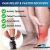 CROSSTRAP Achilles Tendon Support - Ankle Brace For Women And Men, Comfort & Bracing, Ankle Stabilizer Strap & Sprain Support, Achilles Tendonitis Relief, Kickback Straps, (Small) view 3