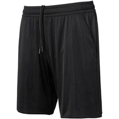 1 Stop Soccer Referee Soccer Short Solid Black 4 Pockets XX Large