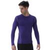 TopTie Men's Long Sleeve Compression Shirt, Athletic Workout Base Layer-Lime-M view 2