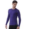 TopTie Men's Long Sleeve Compression Shirt, Athletic Workout Base Layer-Lime-M view 3
