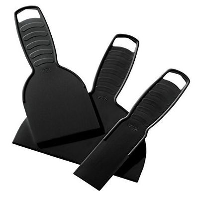 Hyde Tools 05610 Economy Series Plastic Putty Knife - 3pc, Model: 5610, Outdoor & Hardware Store