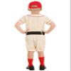 Fun Costumes Kid's Toddler A League of Their Own Jimmy Dugan Coach Costume Baseball Player Costume - Red - 4T view 4