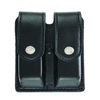 Air-Tek Magazine Pouch - Medium - Brass Snap - Basketweave Finish
