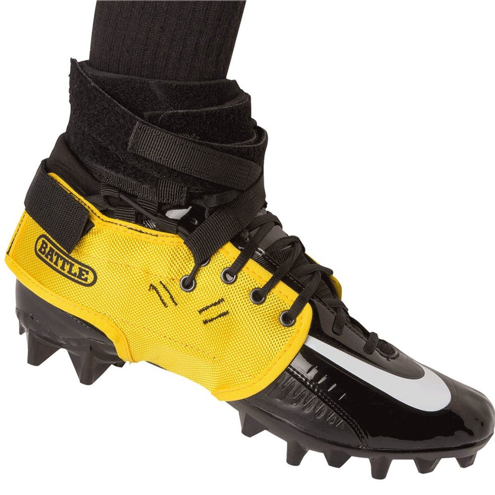 Battle Sports XFAST Over the Cleat Ankle Support System - Yellow