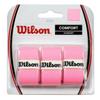 WILSON Pro Overgrip Comfort - 3 Pack (Pink) view 1