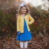City Threads Girls Cardigan Top Button Down Sweater Layering School Play for Sensitive Skin SPD Sensory Friendly, Bubblegum, 5 view 2