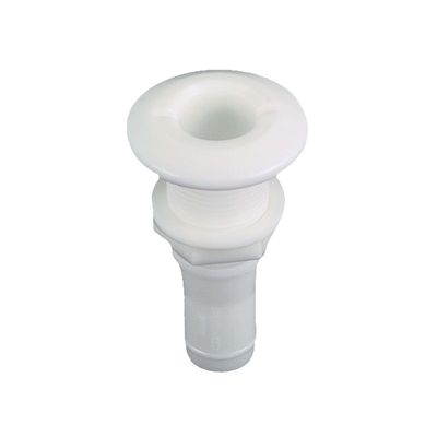 Bluetech Perko 1/2 Thru-Hull Fitting For Hose Plastic Made In The USA-By