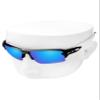 OOWLIT Replacement Lenses Compatible with Oakley Flak 2.0 XL OO9188 Sunglass Ice Polarized view 2