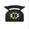 HBS L004 Boston Bruins 25" Stationary Counter Stool with Black Wrinkle Finish view 3