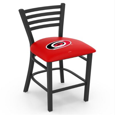 HBS L004 Carolina Hurricanes 25" Stationary Counter Stool with Black Wrinkle Finish