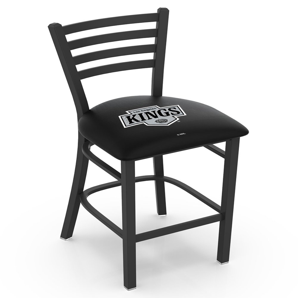 HBS L004 Los Angeles Kings 25" Stationary Counter Stool with Black Wrinkle Finish