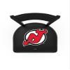 HBS L004 New Jersey Devils 25" Stationary Counter Stool with Black Wrinkle Finish view 3